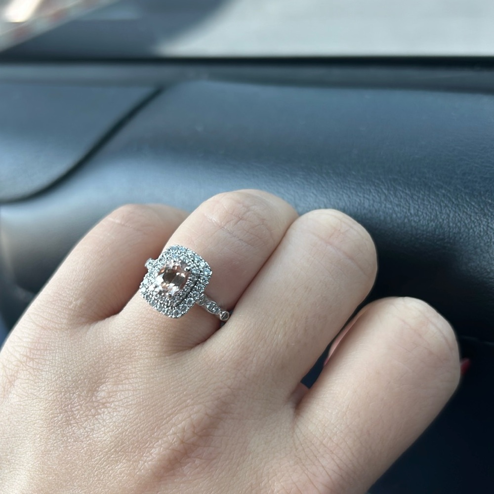 COPY - Neil lane morganite ring